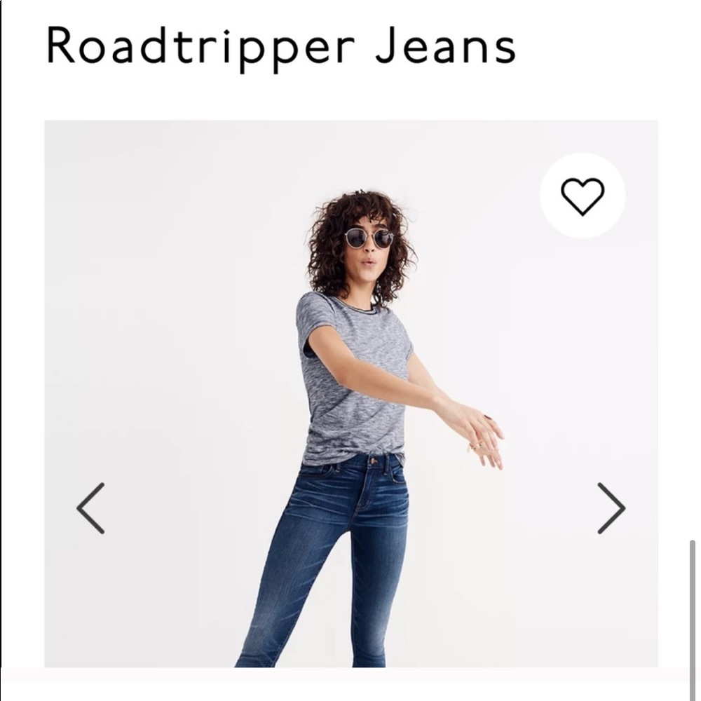 Madewell Roadtripper jeans 27 never worn